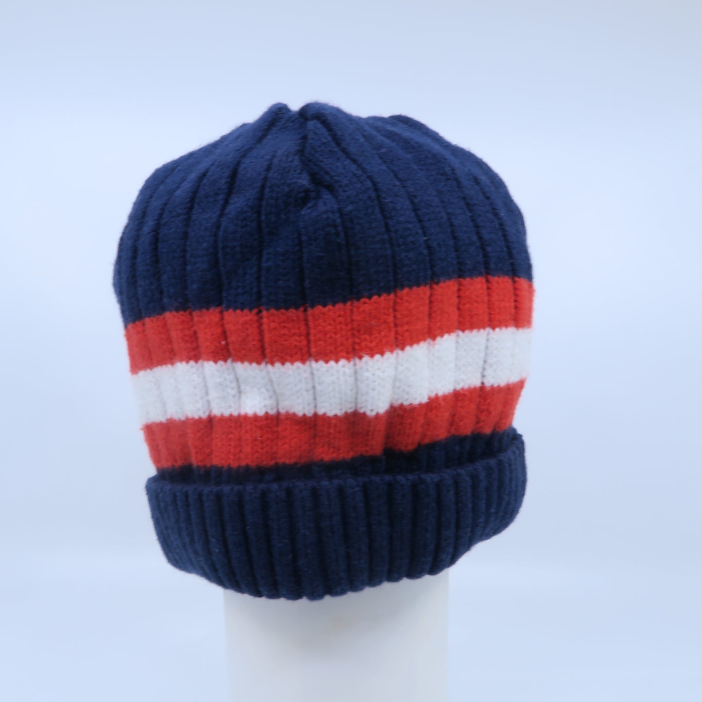 Janie and Jack Boys Navy | Red | White Winter Hat Size: 12-24 Months Navy | Red | White