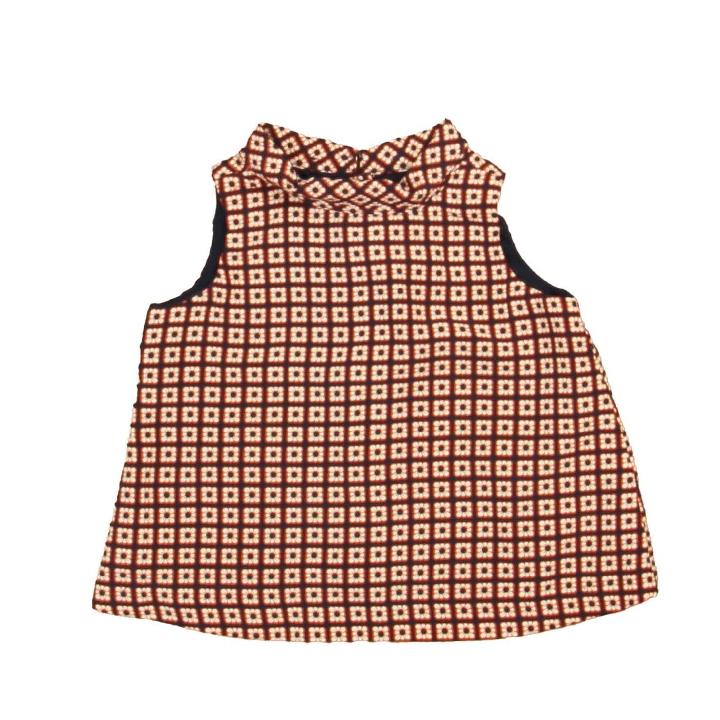 Janie and Jack Girls Navy | Red | White Blouse Size: 12-18 Months Navy | Red | White