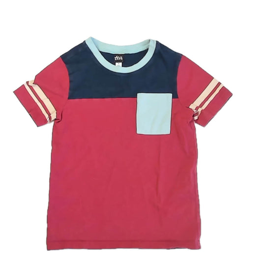 Tea Collection Boys Navy | Red T-Shirt Size: 8 Years Navy | Red