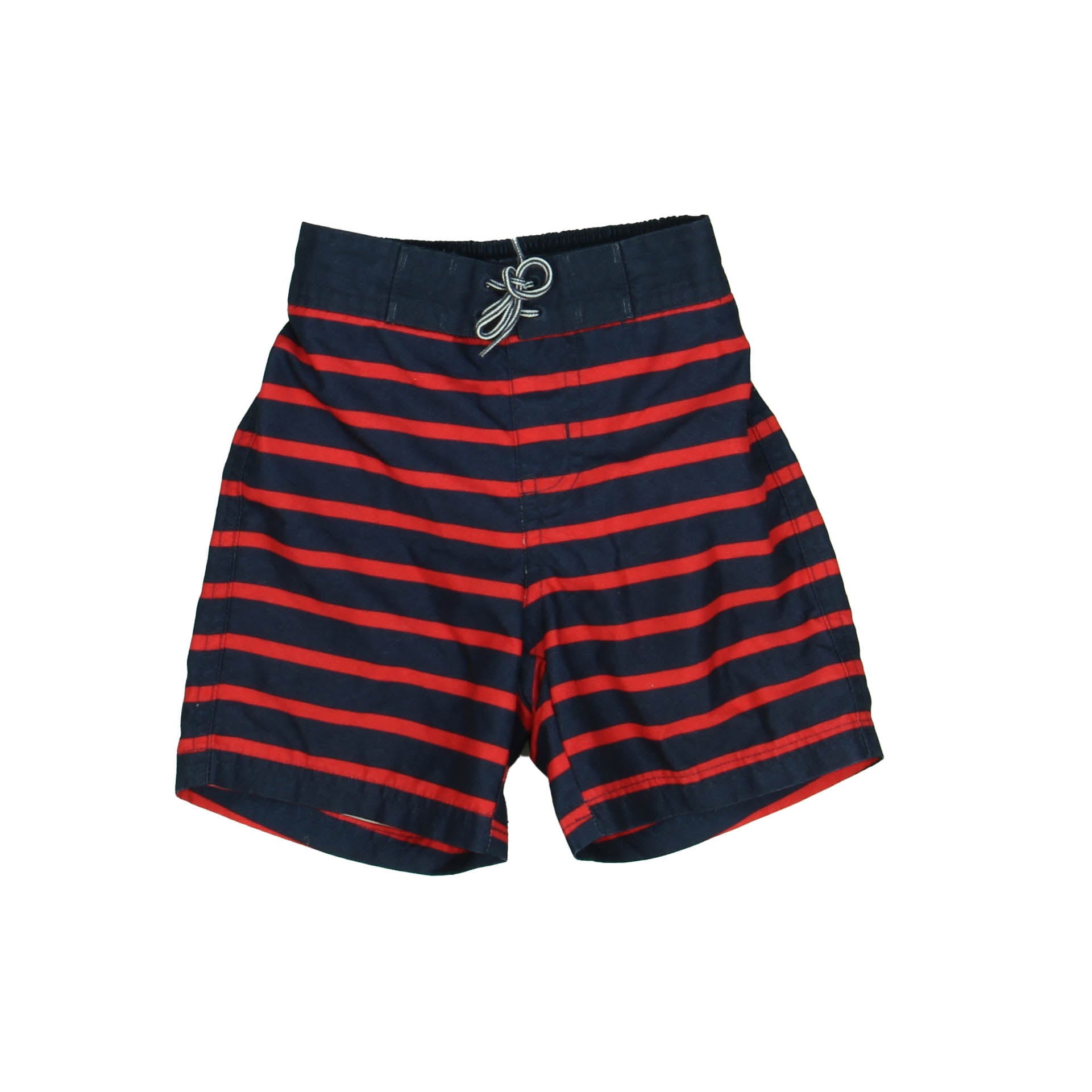 Janie and Jack Boys Navy | Red Trunks Size: 12-18 Months Navy | Red