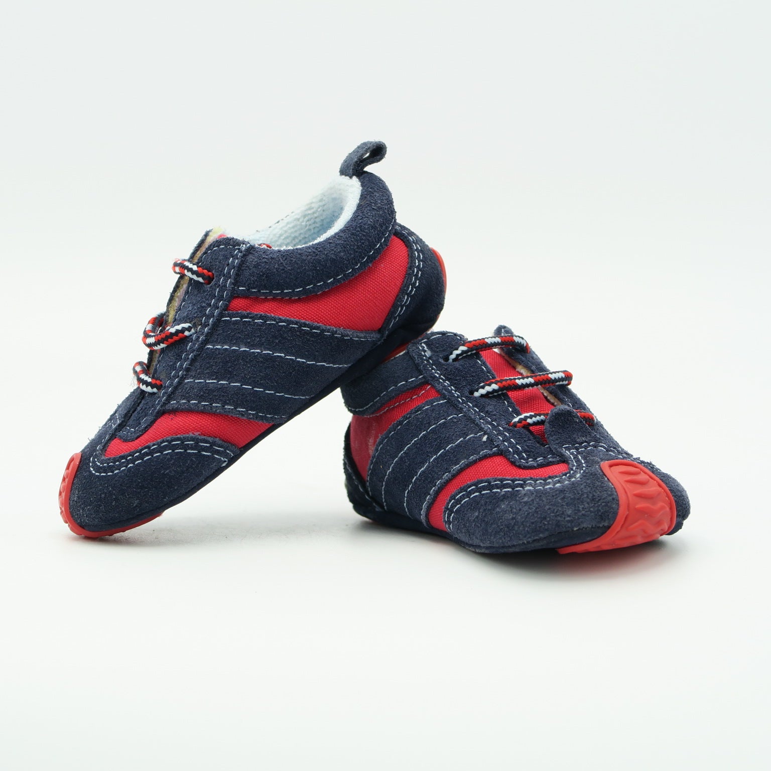 Unknown Brand Boys Navy | Red Shoes Size: 2 Infant Navy | Red