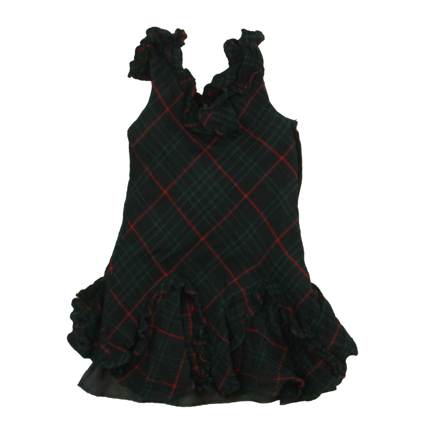 Ralph Lauren Girls Navy | Red Dress Size: 3T Navy | Red