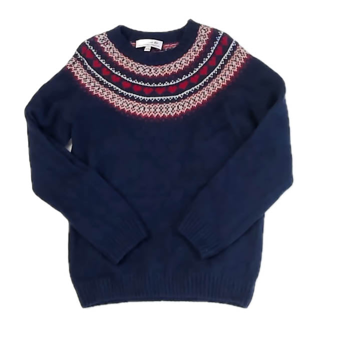 Confiture Girls Navy | Red Sweater Size: 6-7 Years Navy | Red