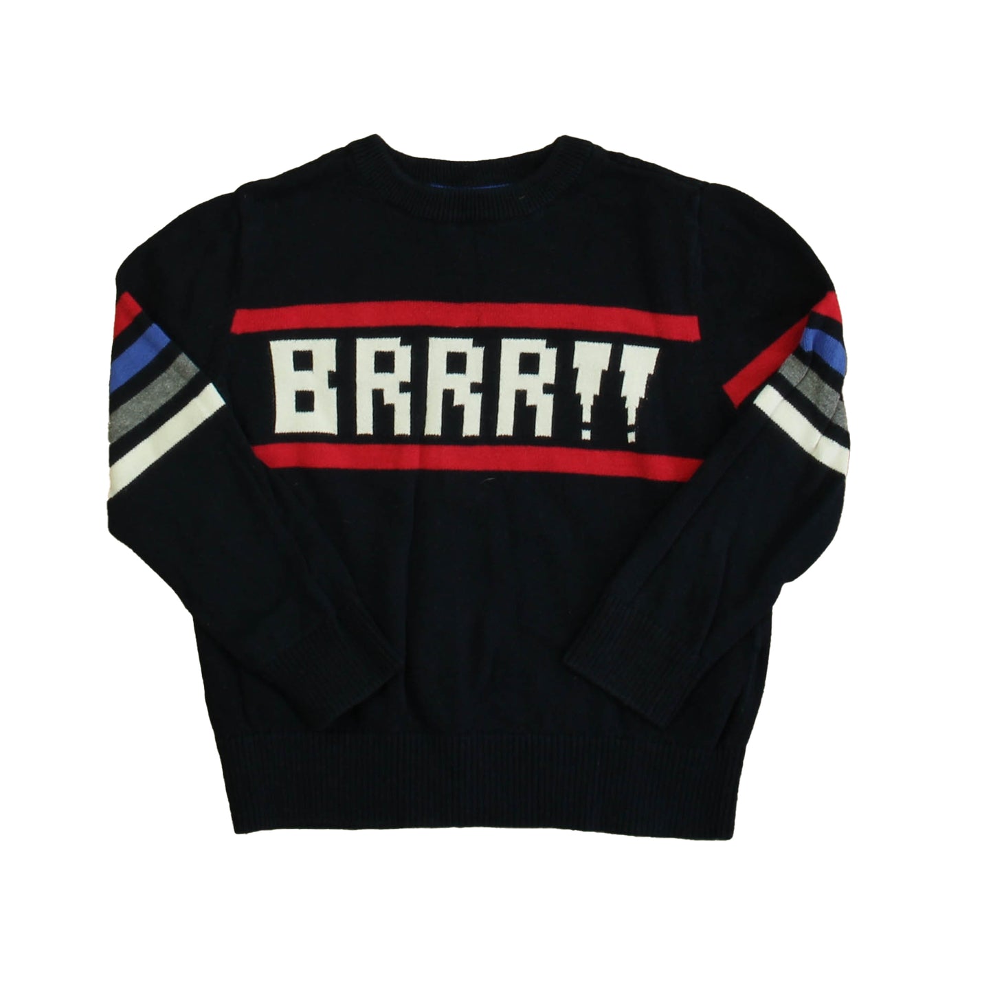 Rockets Of Awesome Boys Navy | Red Sweater Size: 4T Navy | Red