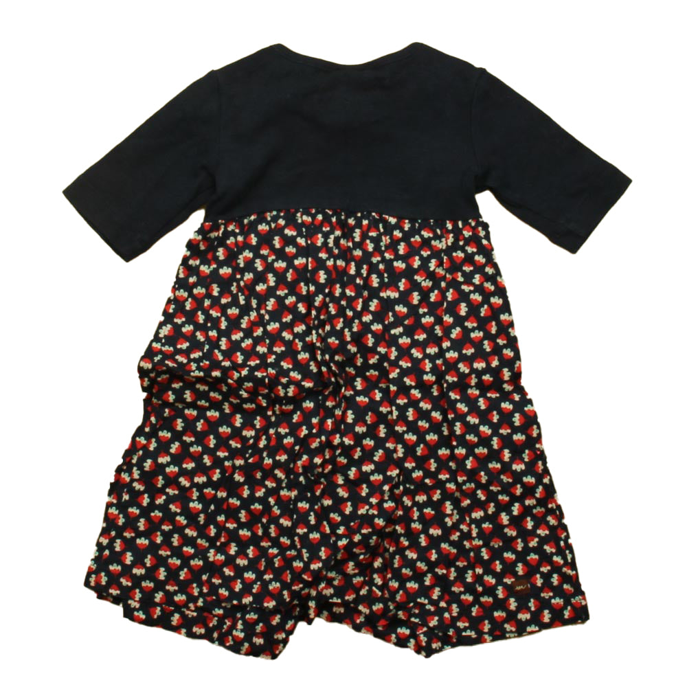 Tea Girls Navy | Red Dress Size: 2T Navy | Red