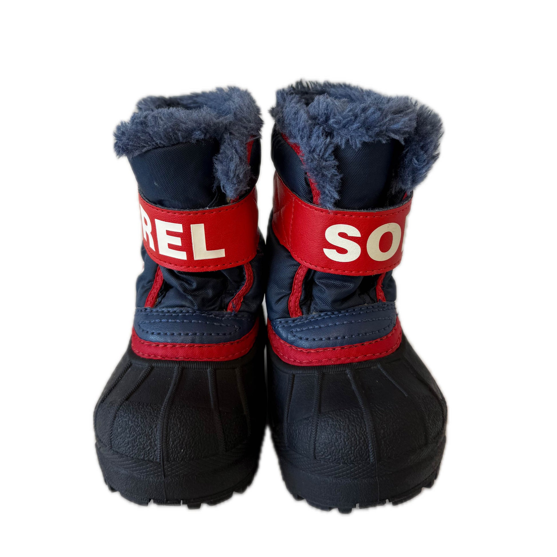 Sorel Boys Navy | Red Boots Size: 5 Toddler Navy | Red
