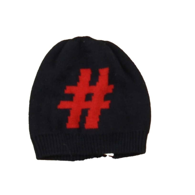 Gap Boys Navy | Red Winter Hat Size: 0-6 Months Navy | Red