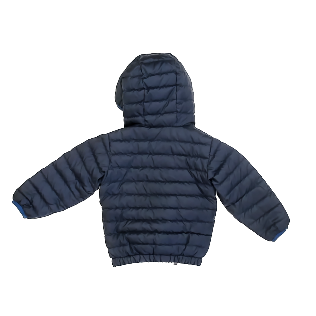 Patagonia Boys Navy Reversible Winter Coat Size: 3T* Navy Reversible