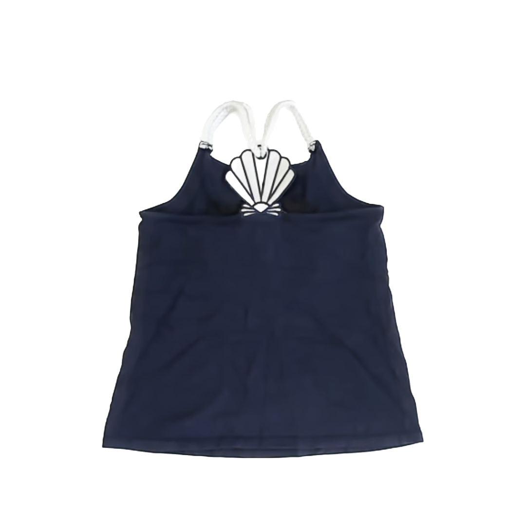 Rachel Zoe Girls Navy | Seashell Tank Top Size: M (7/8) Navy | Seashell