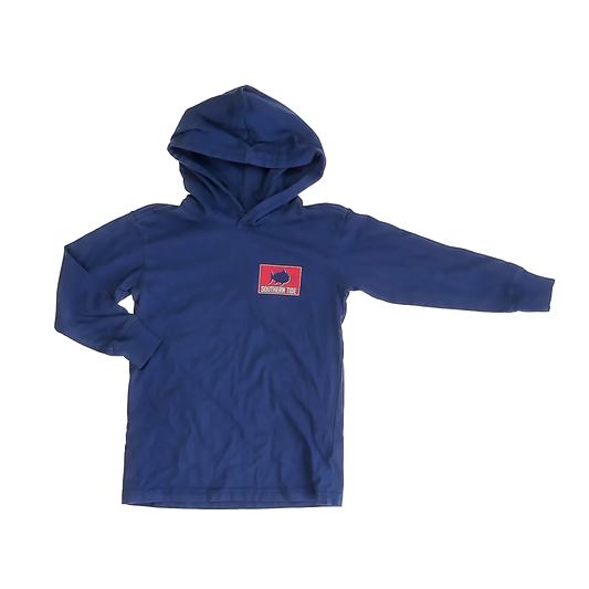 Southern Tide Boys Navy | Shark Hoodie Size: XS (4-5T) Navy | Shark