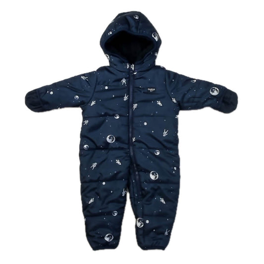 Osh Kosh Boys Navy Space Snowsuit Size: 3-6 Months Navy Space