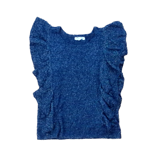 Rockets Of Awesome Girls Navy | Sparkles Short Sleeve Shirt Size: 6 - 7 Years Navy | Sparkles