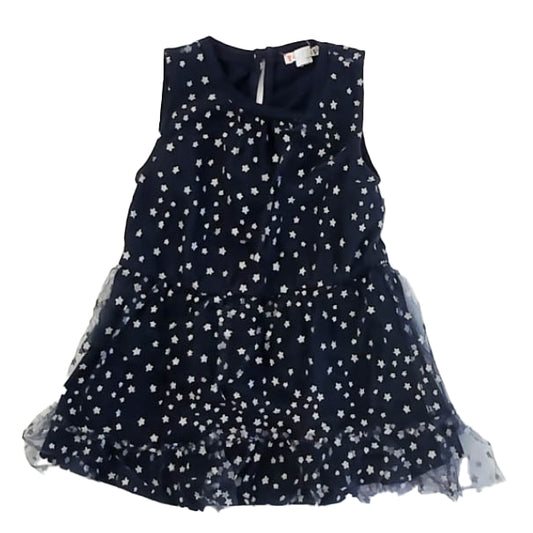 Crewcuts Girls Navy Stars Dress Size: 2T Navy Stars