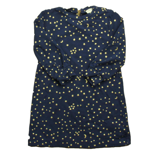 Crewcuts Girls Navy Stars Dress Size: 2-3T Navy Stars