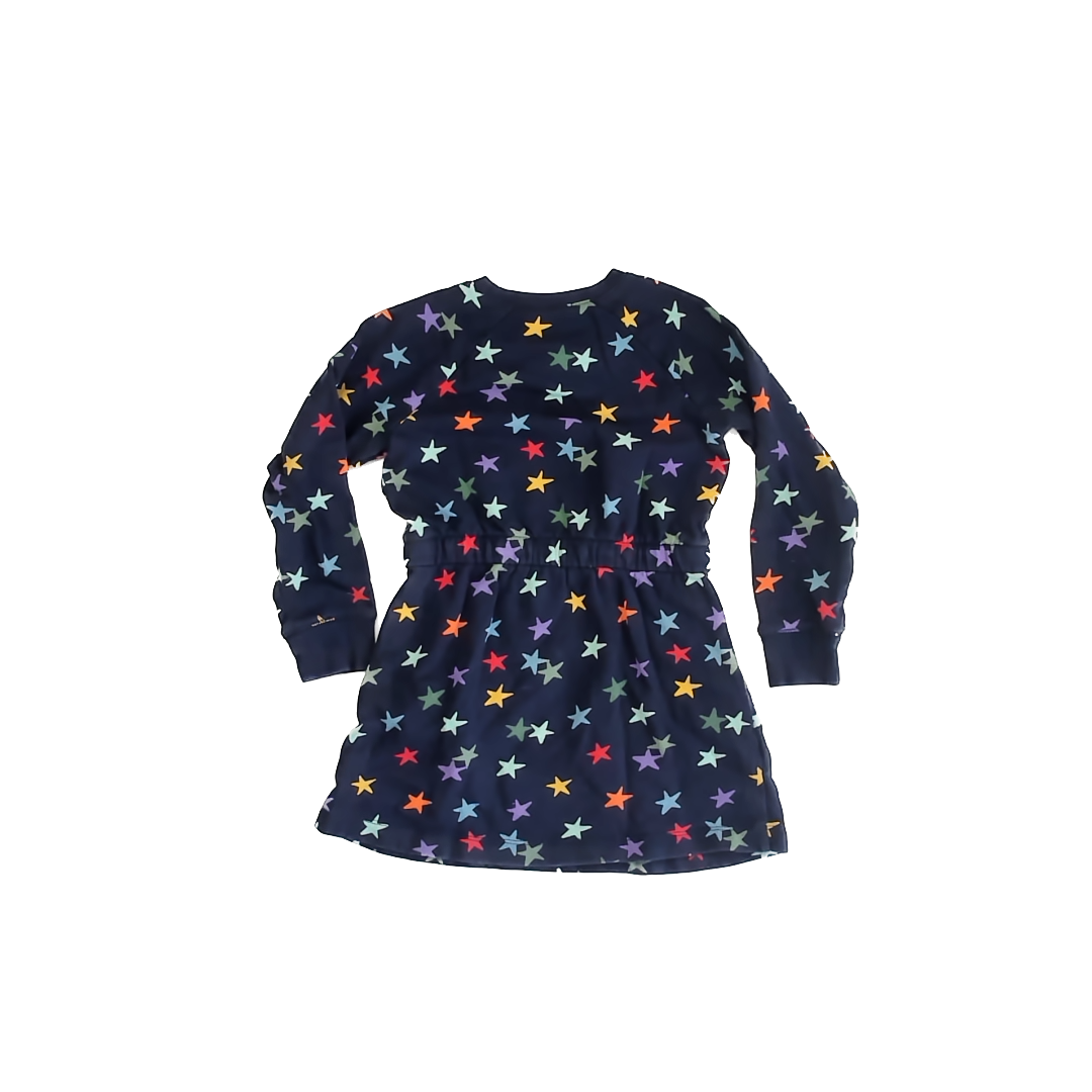 Primary Girls Navy | Stars Dress Size: 6-7 Years Navy | Stars