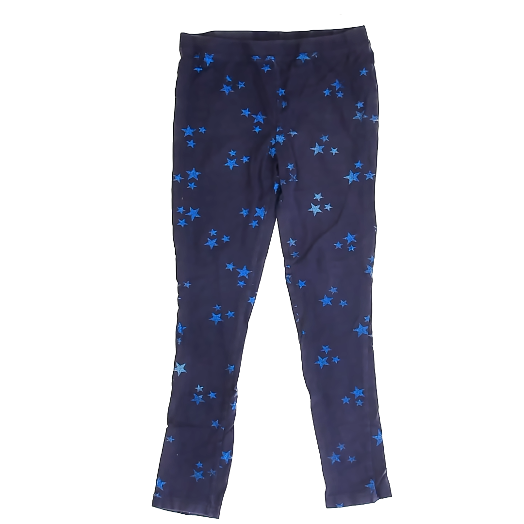 Rockets Of Awesome Girls Navy Stars Leggings Size: 10-12 Years Navy Stars