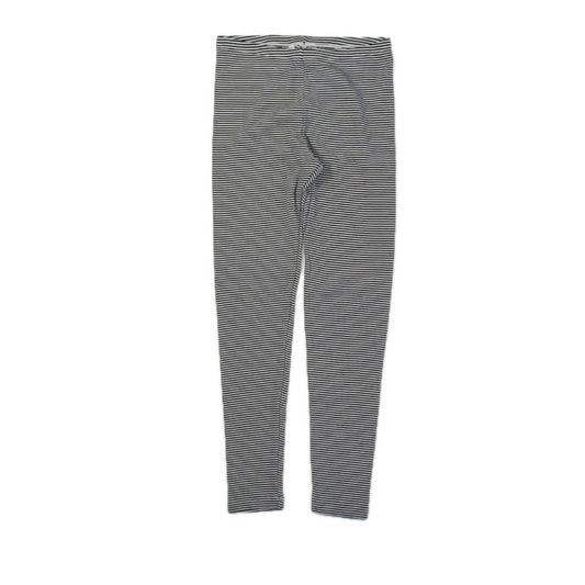 Tea Collection Girls Navy Stripe Leggings Size: 12 Years Navy Stripe