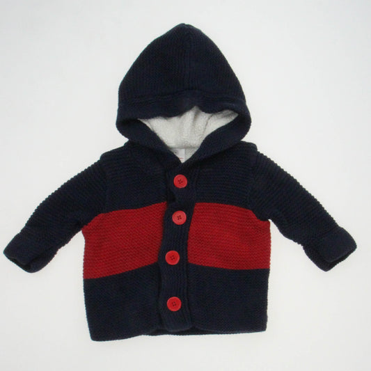 Hanna Andersson Boys Navy Stripe Jacket Size: 3-6 Months