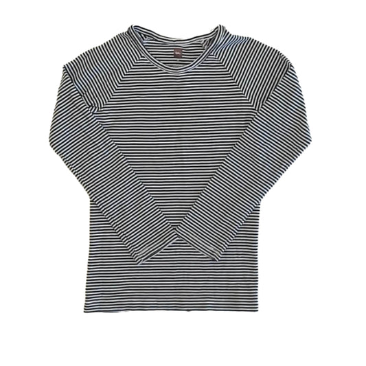 Tea Collection Girls Navy Stripe Long Sleeve T-Shirt Size: 5T Navy Stripe