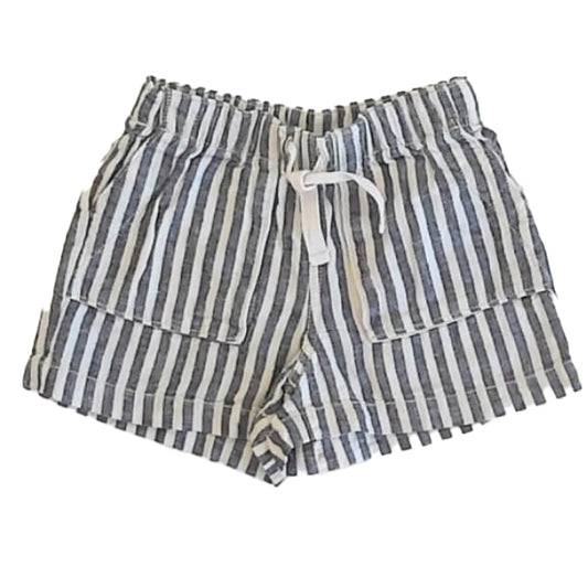Tea Collection Girls Navy Stripe Shorts Size: 4T Navy Stripe