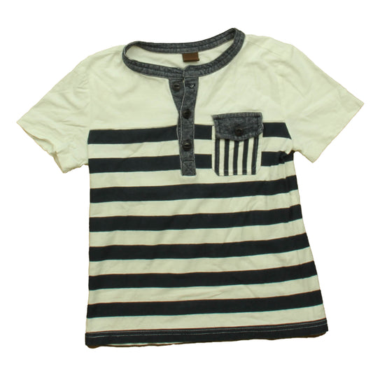 Tea Collection Boys Navy Stripe Henley Size: 5T Navy Stripe
