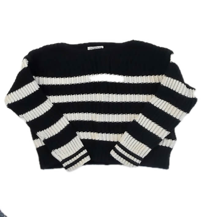 Crewcuts Girls Navy Stripe Sweater Size: 4-5T Navy Stripe