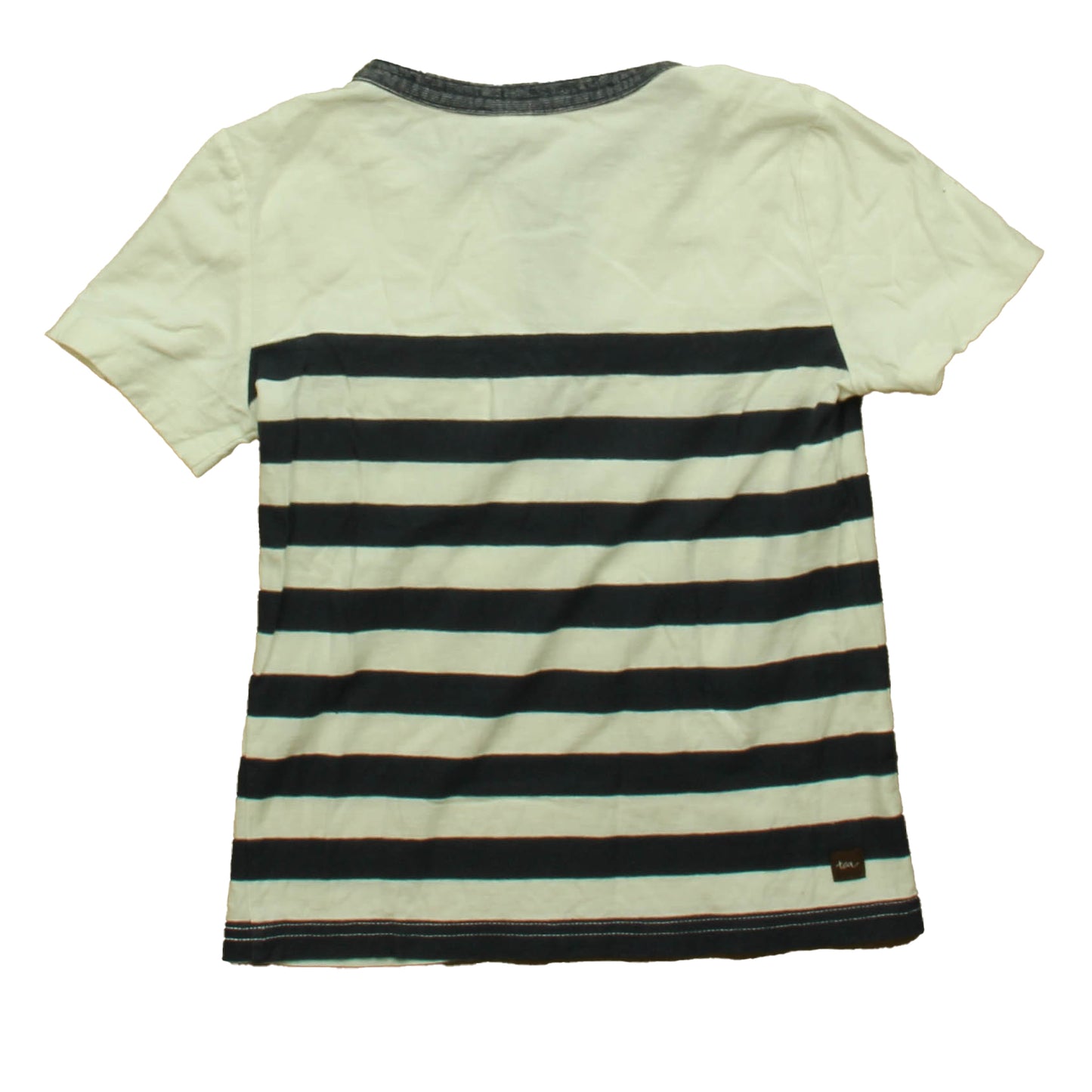 Tea Collection Boys Navy Stripe Henley Size: 5T Navy Stripe