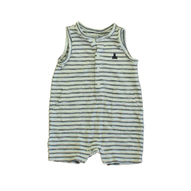 Gap Boys Navy Stripe Romper Size: 3-6 Months Navy Stripe