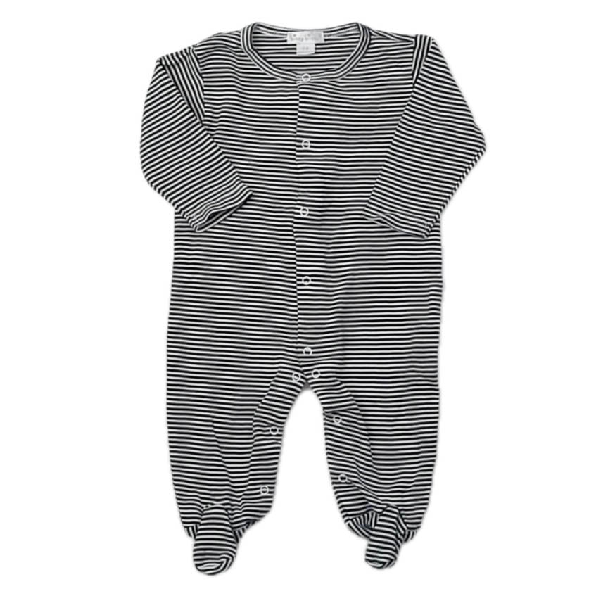 Kissy Kissy Boys Navy Stripe Long Sleeve Outfit Size: 3-6 Months Navy Stripe