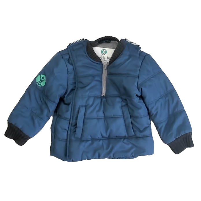 Buckle Me Boys Navy Toastier Winter Coat Size: 18 Months Navy Toastier