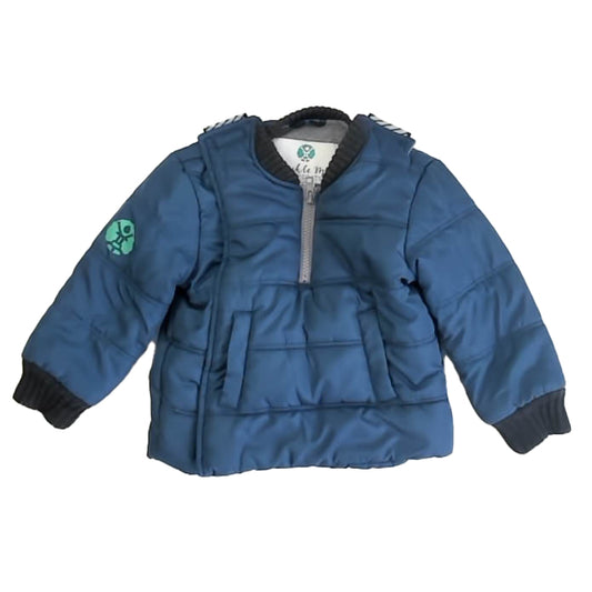 Buckle Me Boys Navy Toastier Winter Coat Size: 18 Months Navy Toastier