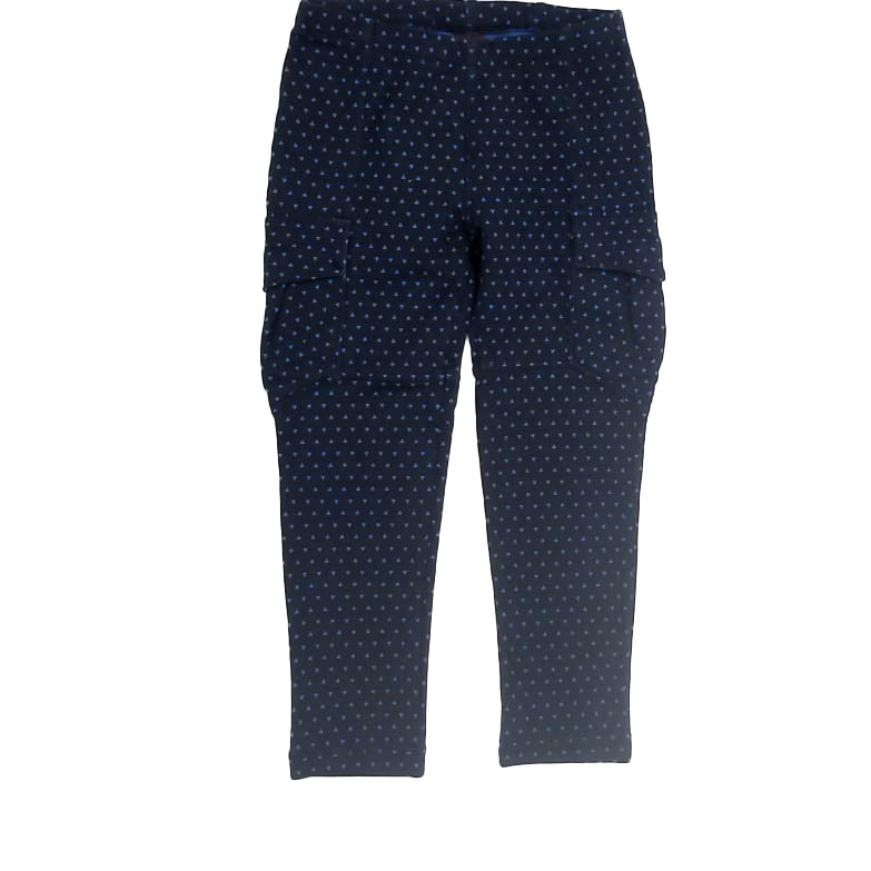Tea Collection Girls Navy Triangles Leggings Size: 6 Years Navy Triangles