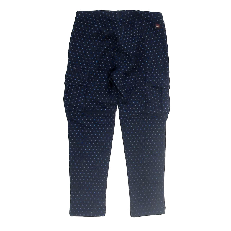 Tea Collection Girls Navy Triangles Leggings Size: 6 Years Navy Triangles