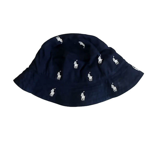 Ralph Lauren Boys Navy | White Horses Hat Size: 2-3T Navy | White Horses
