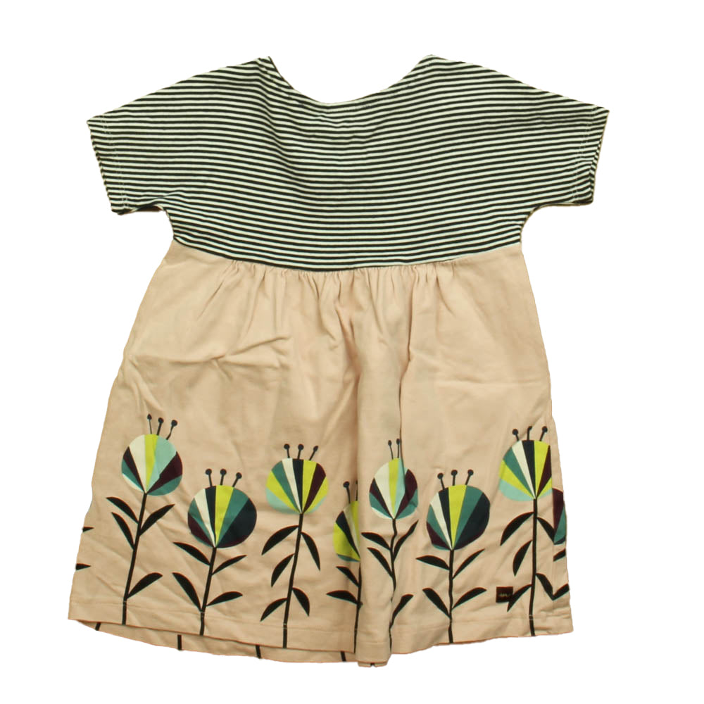 Tea Girls Navy | White | Pink Dress Size: 2T Navy | White | Pink