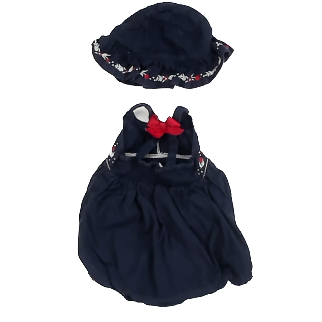 Tommy Bahama Girls Navy | White | Red Apparel Sets Size: 6-9 Months Navy | White | Red