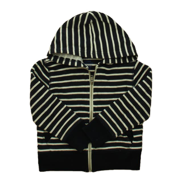 Rockets Of Awesome Boys Navy | White Stripes Hoodie Size: 3T