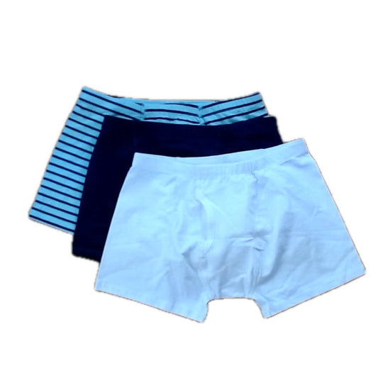 Mightly Boys Navy | White | Turquoise Stripe Accessory Size: 6-14 Years Navy | White | Turquoise Stripe