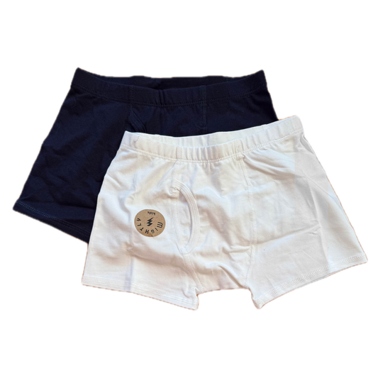 Mightly Boys Navy | White Accessory Size: 6-14 Years Navy | White