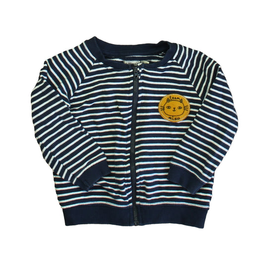 Sfera Boys Navy | White Cardigan Size: 18-24 Months Navy | White