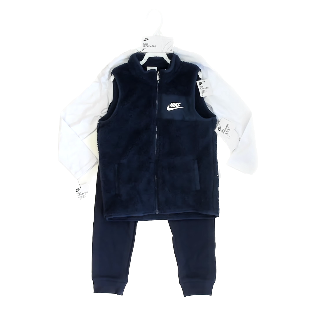 Nike Boys Navy | White Apparel Sets Size: 7 Years Navy | White