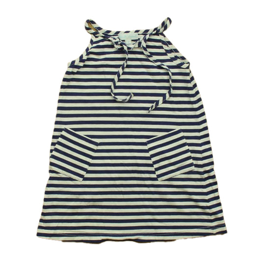 Marie Chantal Girls Navy | White Dress Size: 3T