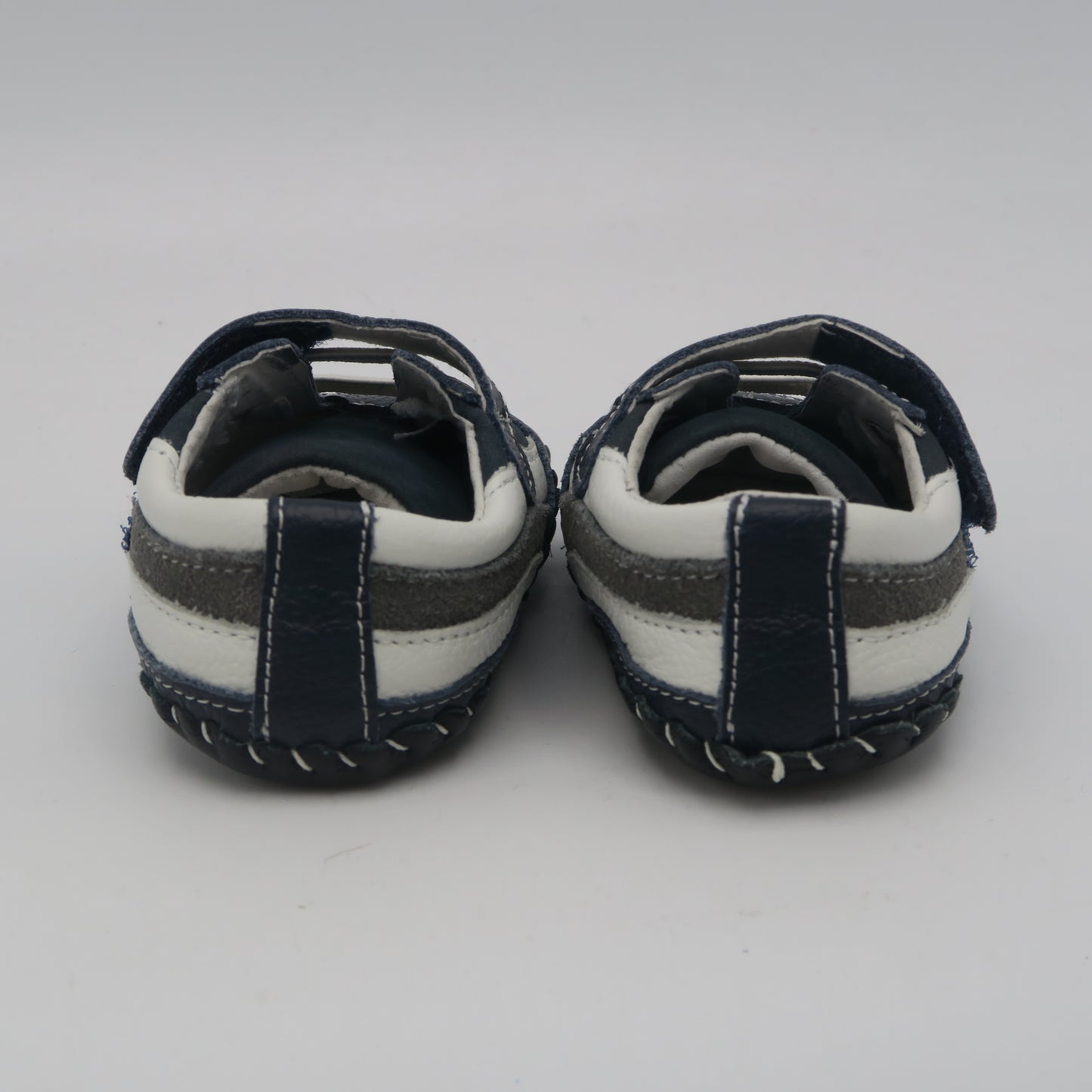 Pediped Boys Navy | White Shoes Size: 0-6 Months Navy | White