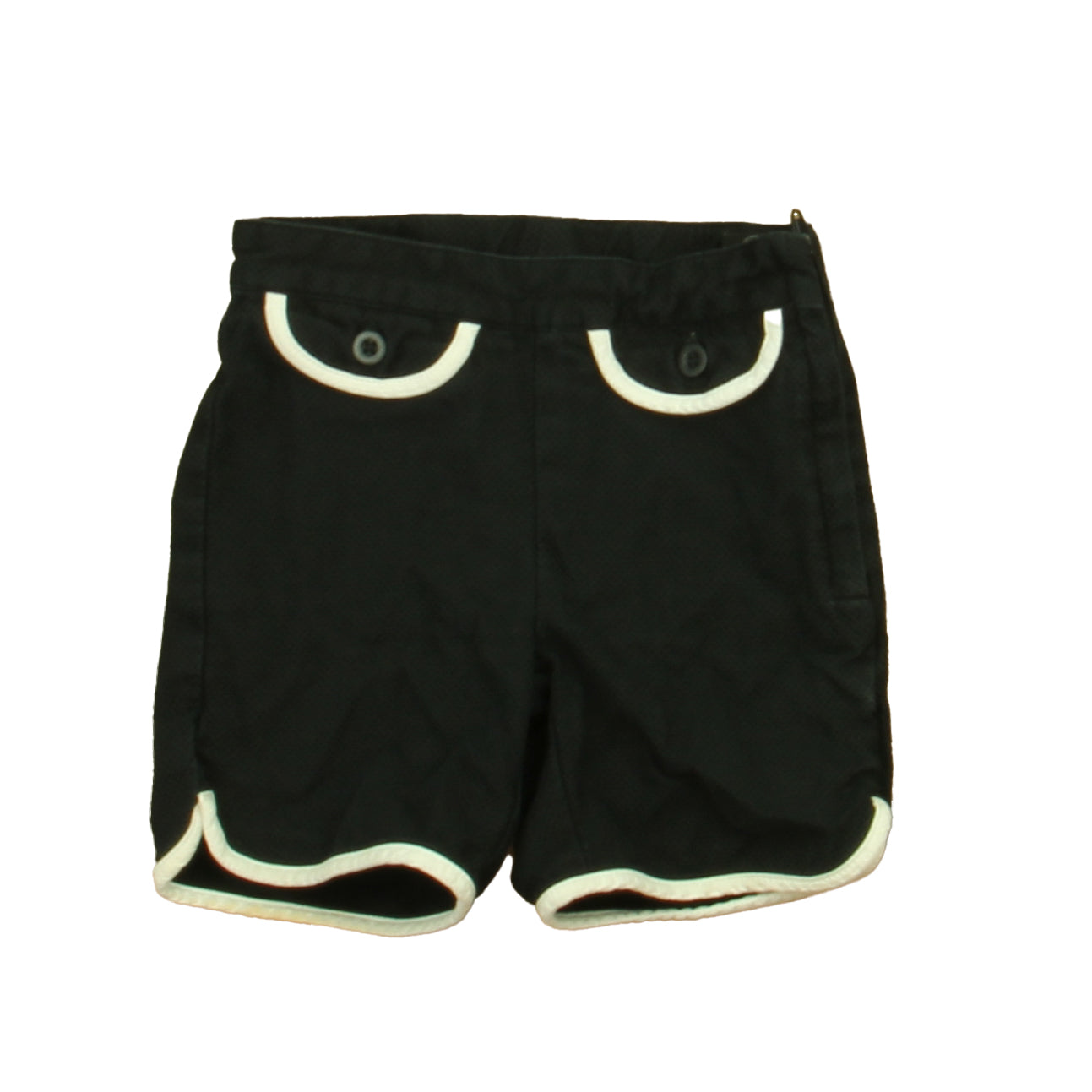Janie and Jack Girls Navy | White Shorts Size: 18-24 Months Navy | White