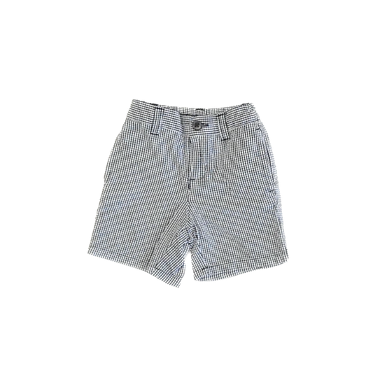 Janie and Jack Boys Navy | White Shorts Size: 18 Months Navy | White