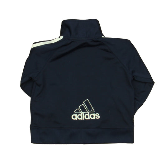 Adidas Boys Navy | White Jacket Size: 9 Months Navy | White
