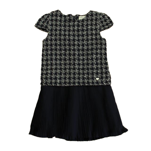 OVS Girls Navy | White Dress Size: 4-5T Navy | White