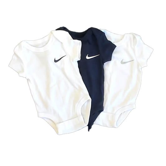 Nike Boys Navy | White Onesie Size: 3 Months Navy | White