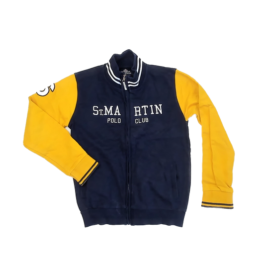 Polo Club St. Martin Boys Navy | Yello Sweatshirt Size: 9-10 Years Navy | Yello