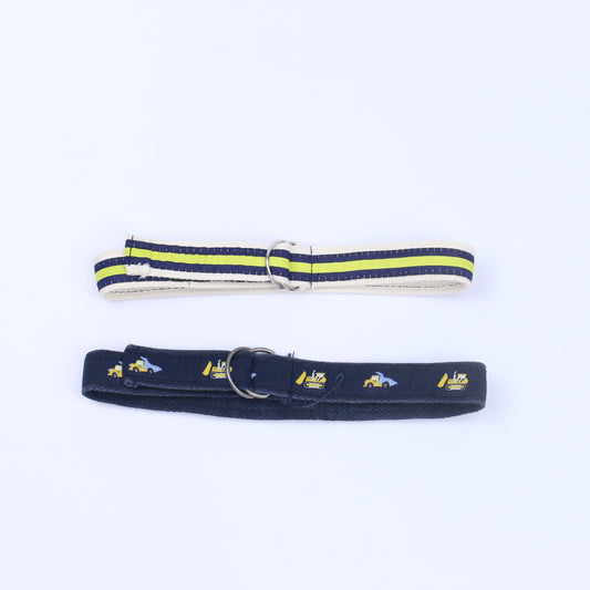 Bean Belts | Unknown Brand Boys Navy | Yellow Accessory Size: 9-18 Months Navy | Yellow